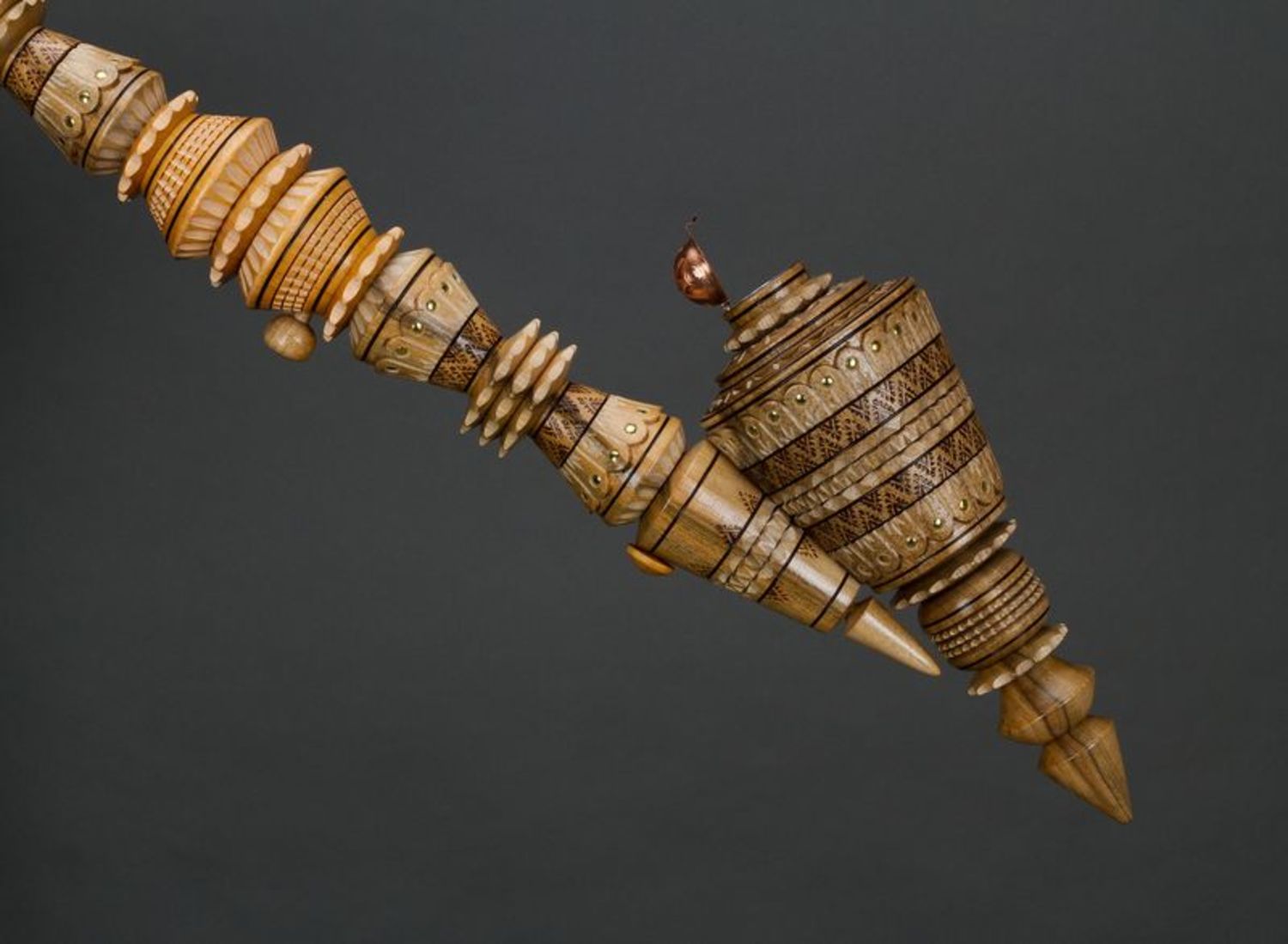Pipa decorativa fatta a mano Pipa di legno Oggetti da collezione Pipa da uomo
 foto 3