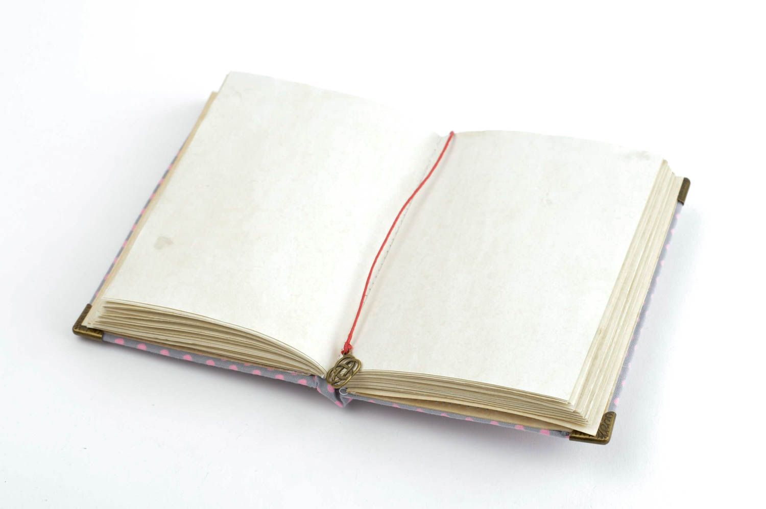 Libreta de notas artesanal cuaderno de notas de algodón regalo original foto 4