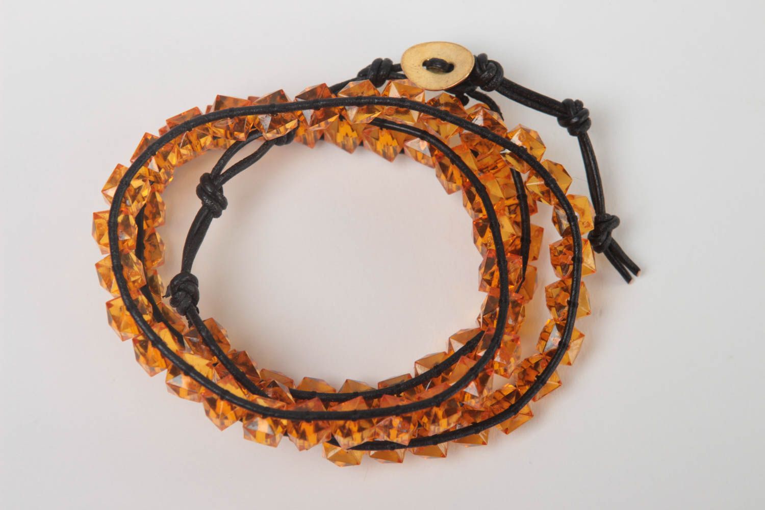 Handmade bracelet beads bracelet unusual gift designer bracelet for women photo 3