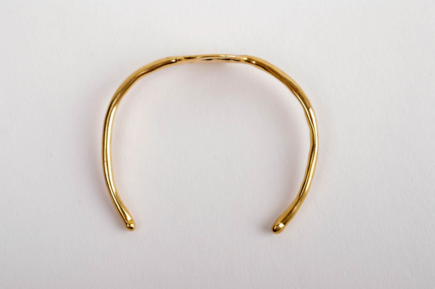 Metall Armband handmade Mode Schmuck Geschenk für Frauen goldfarbig schön foto 4
