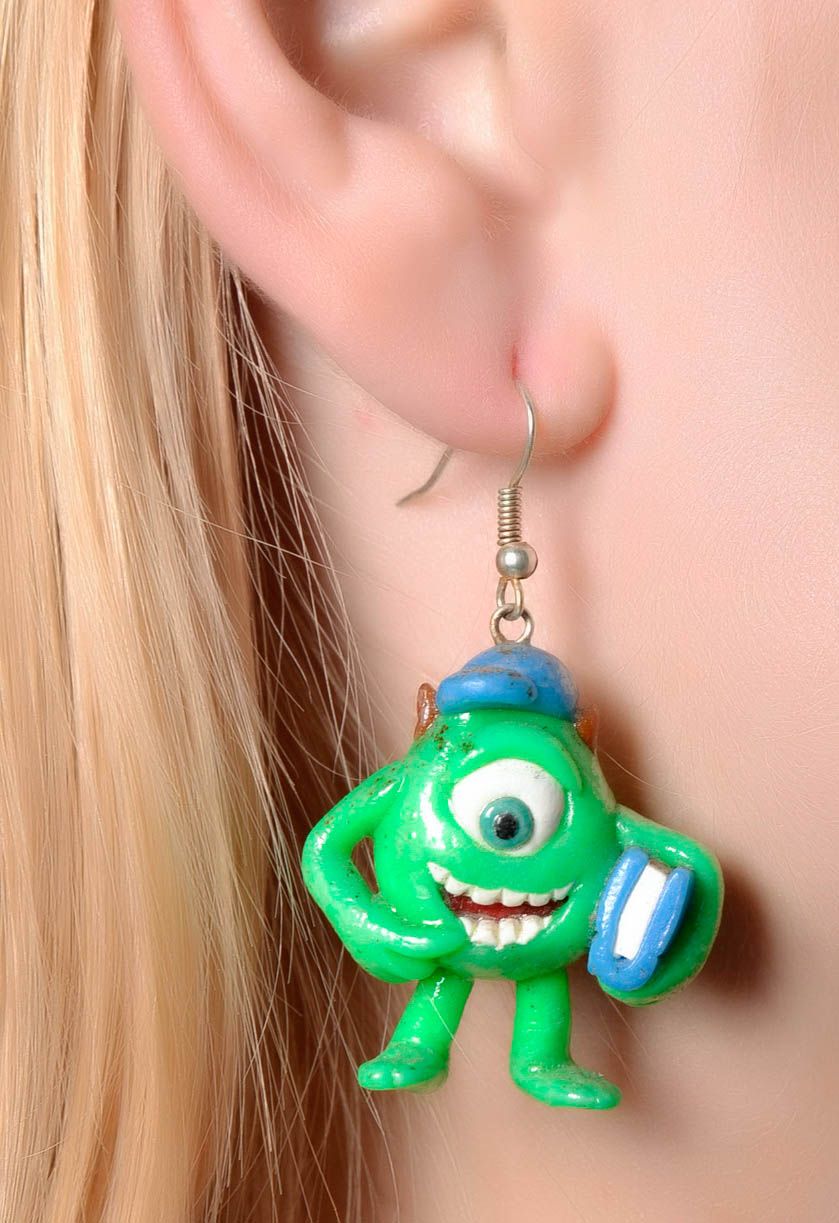 Earrings Little Monster photo 2