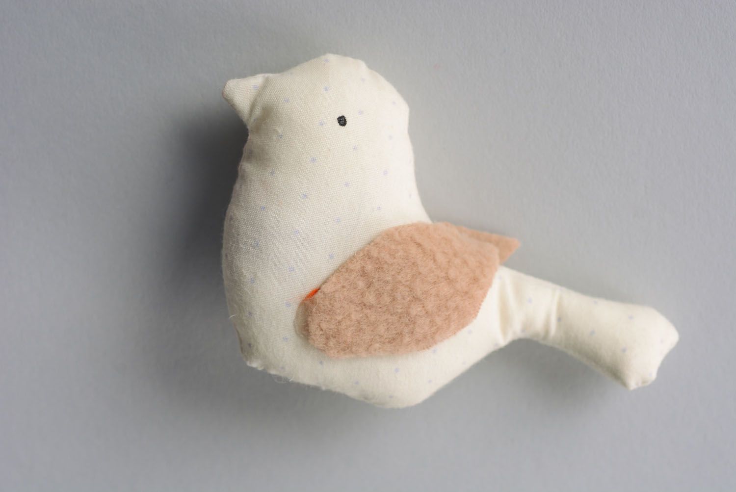 Brinquedo macio de tecido feito à mão com cheiro de lavanda Pássaro foto 1