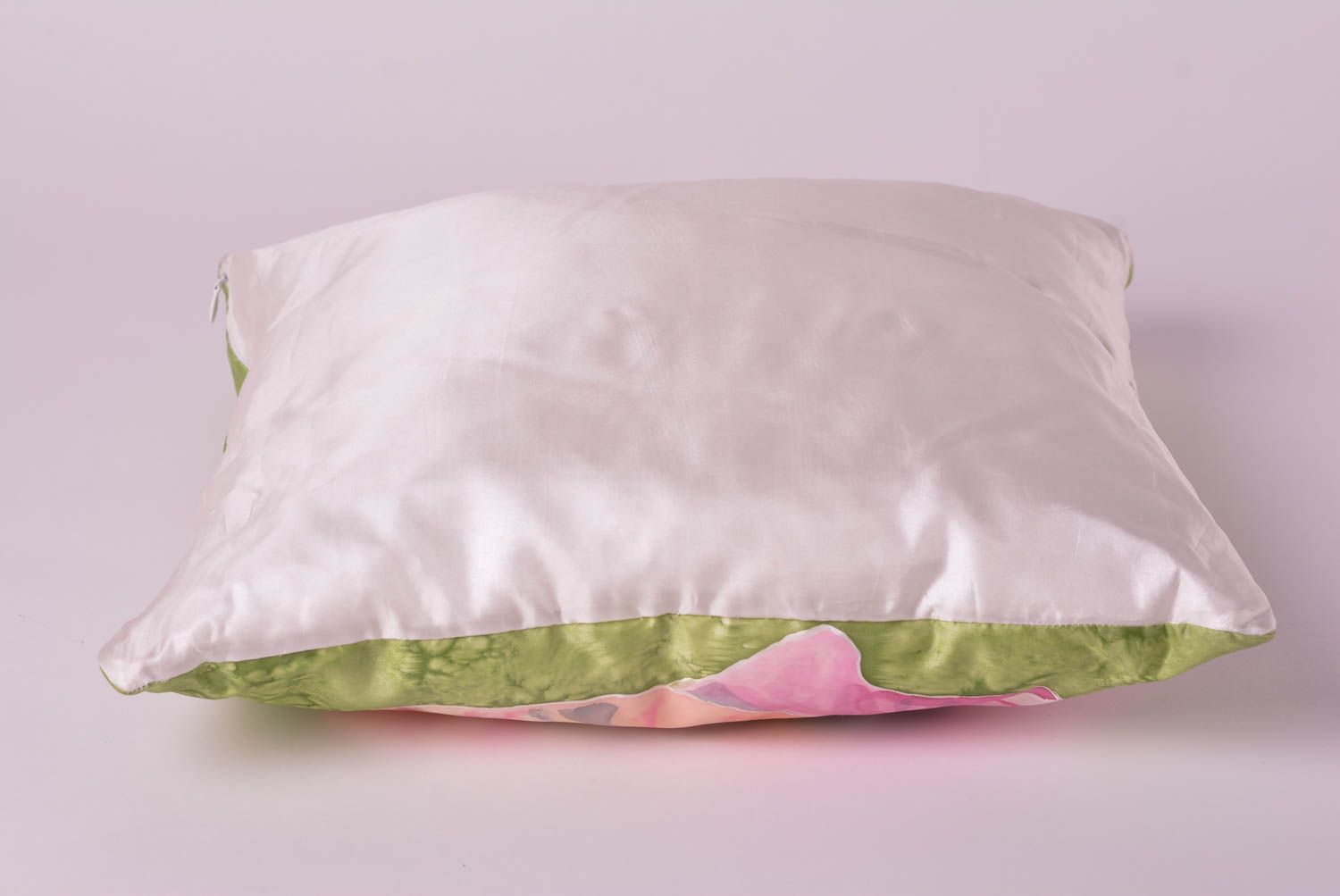 Подушка на диван хэнд мэйд декоративная подушка батик диванная подушка яркая фото 5