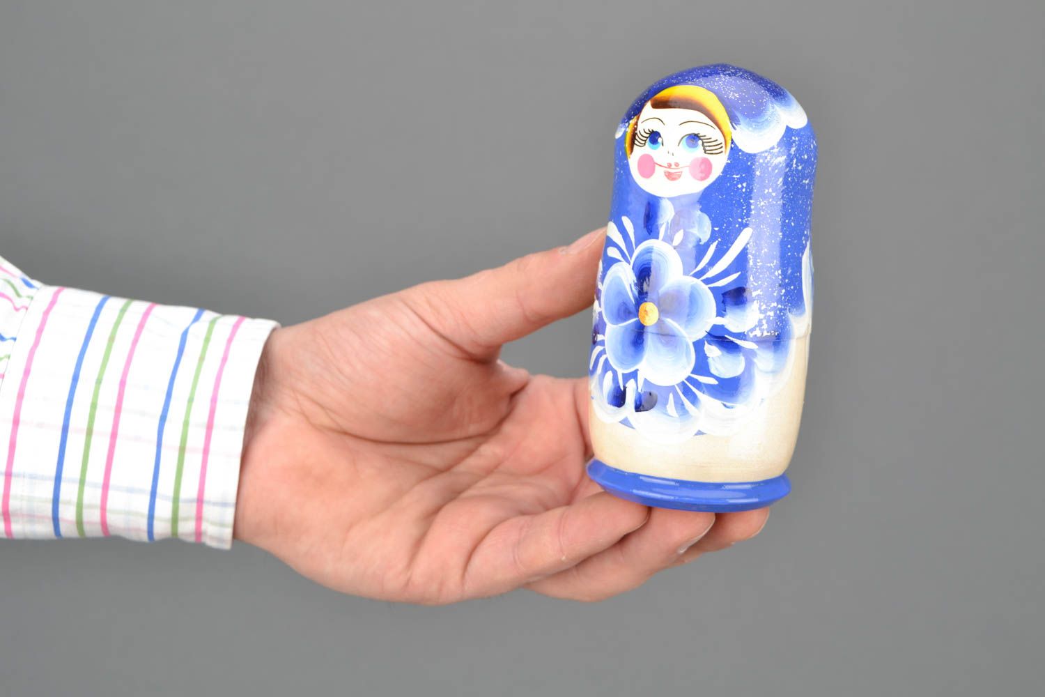Poupée russe faite main 5 poupées photo 2