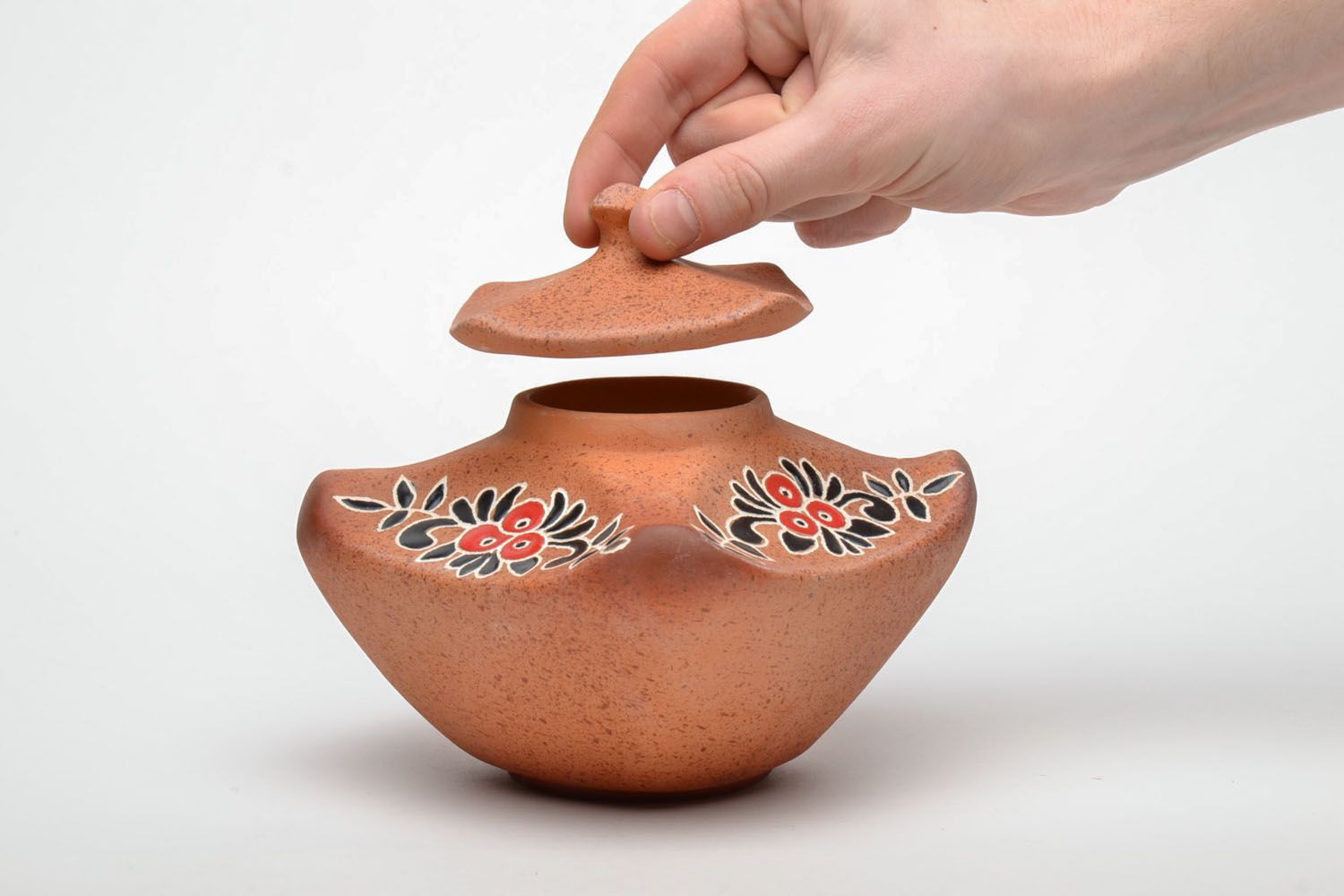 Ceramic sugar bowl photo 5