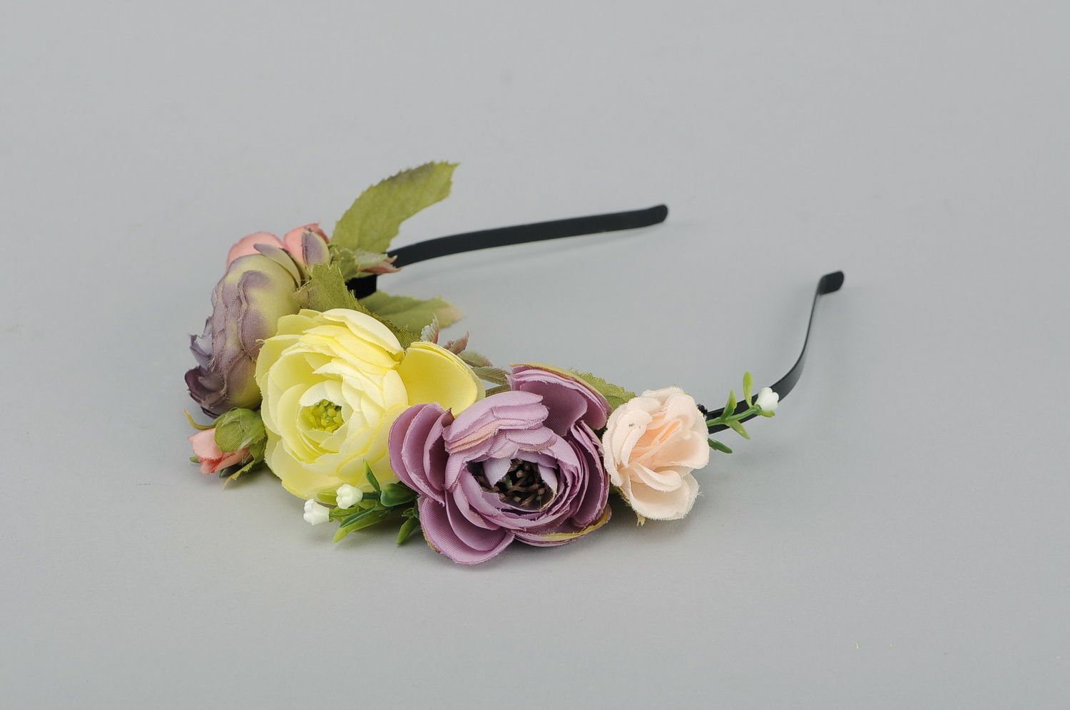 Floral headband photo 3