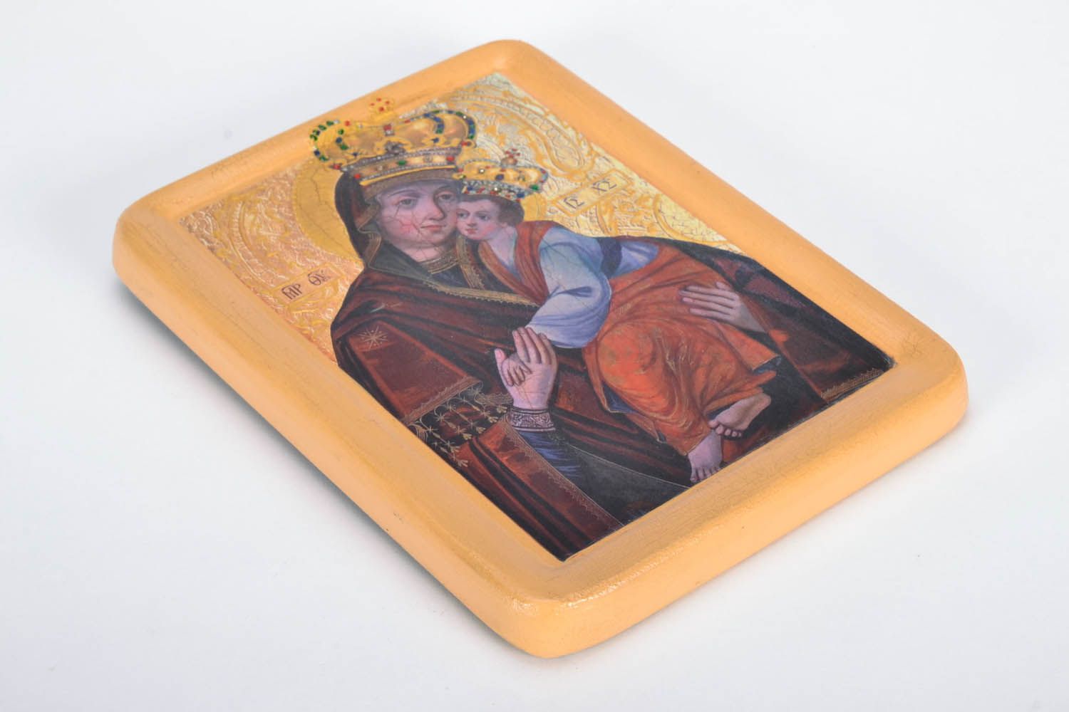 Printed copy of the icon of the Verkhrat Mother of God  photo 3