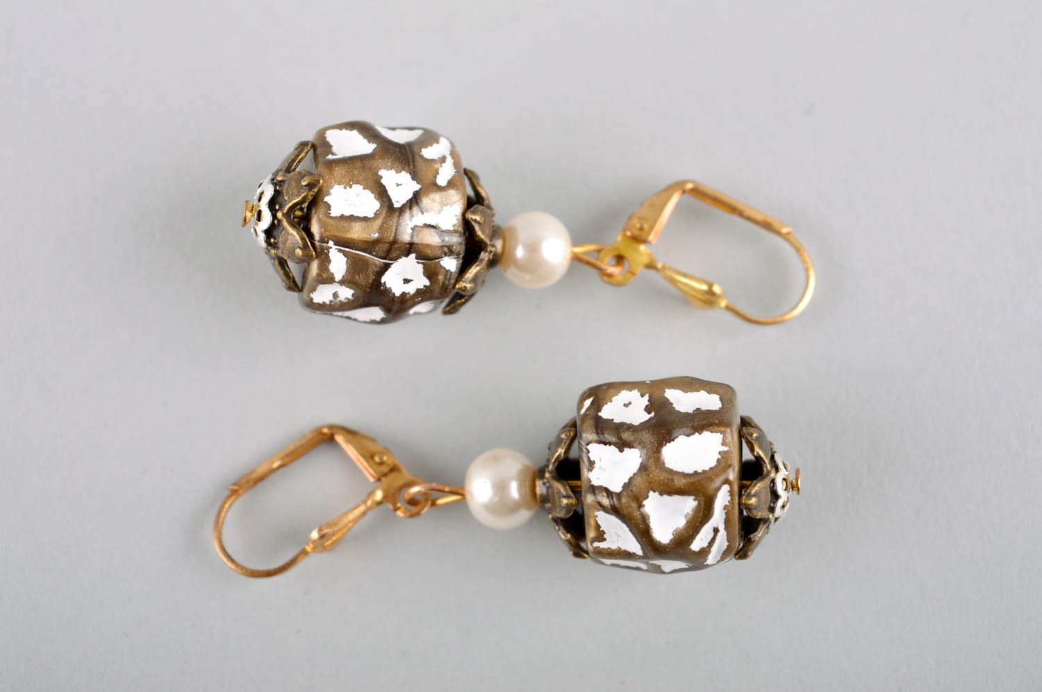 Handmade jewelry designer earrings fashion earrings handmade dangling earrings photo 5