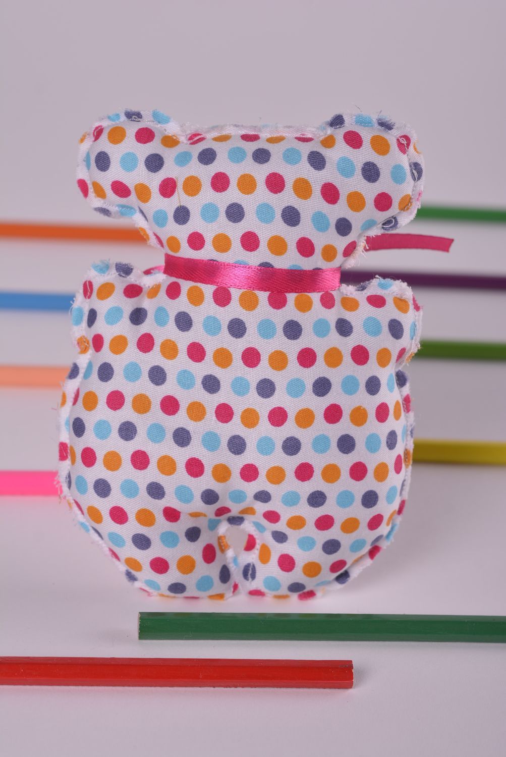 Handmade toy soft toy for baby unusual animal toy gift ideas nursery decor photo 2