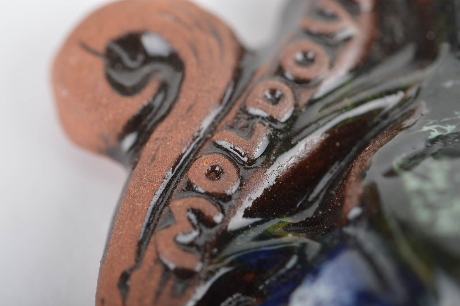 Imán de nevera hecho a mano de arcilla elemento decorativo regalo original foto 4