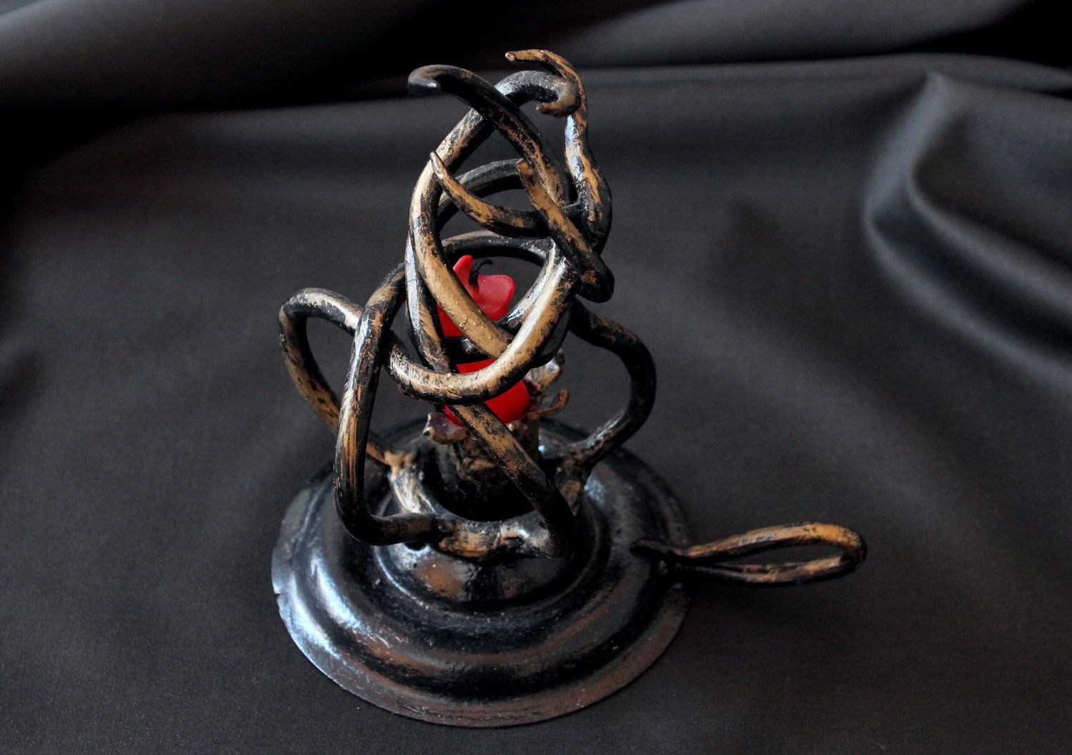 Forged candlestick photo 4