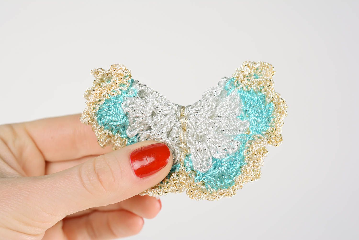 Crochet butterfly  photo 2