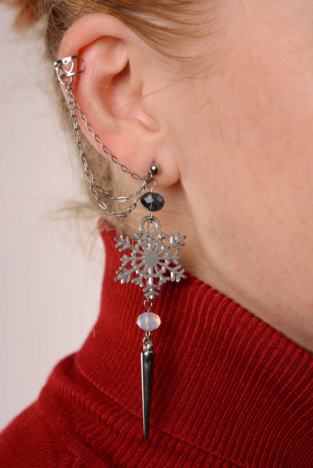 Сuff earrings Winter Dream photo 3