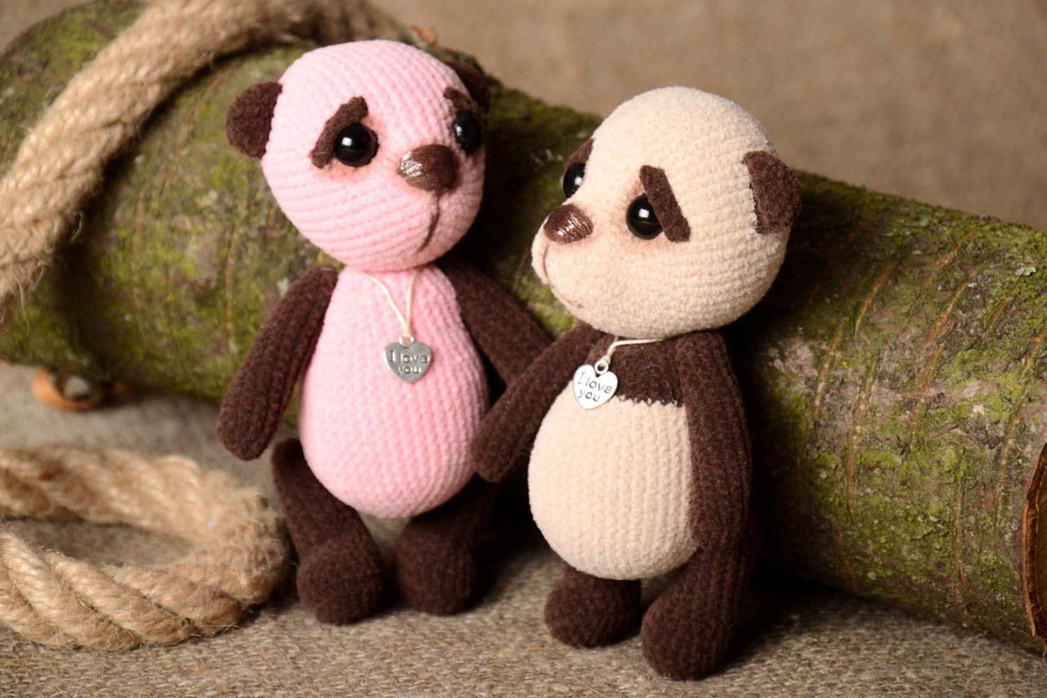 Handmade crocheted toys bear toys designer stuffed toys nursery decor ideas photo 1