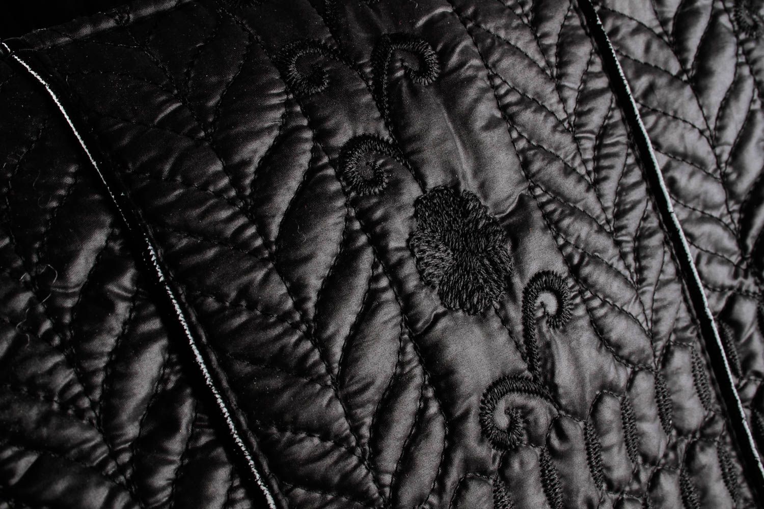 Сумка ручной работы сумка на плечо текстильная сумка из плащевки черная фото 4