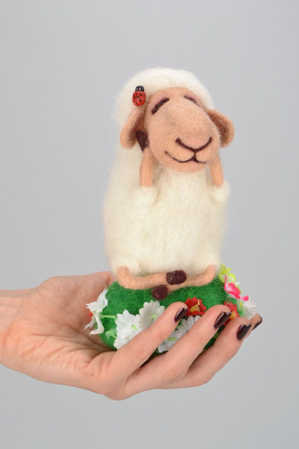 Soft toy Sheep in the Meadow photo 2