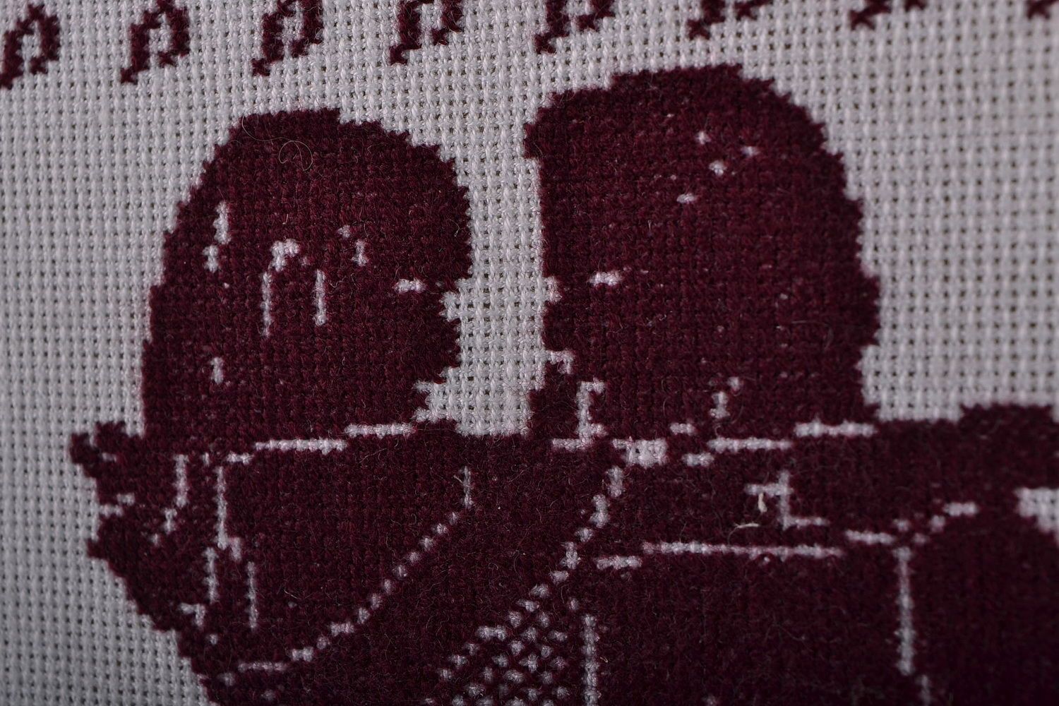 Embroidered picture Dancing couple photo 3