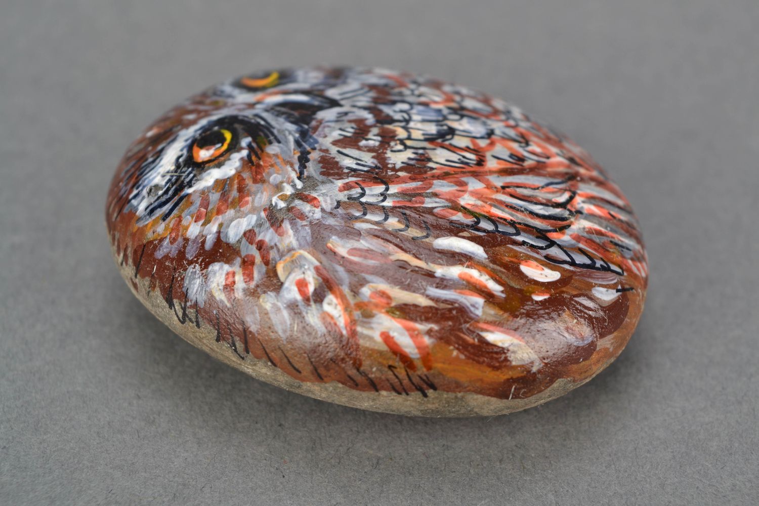 Sea stone for decor Owl photo 4