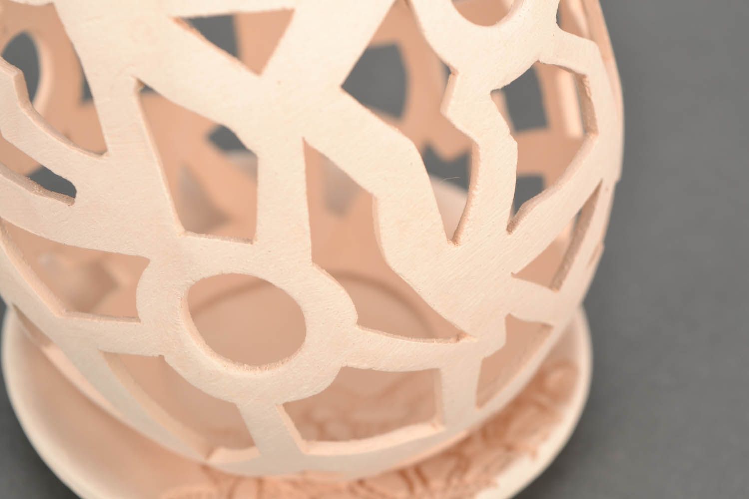 Candelero de cerámica “Huevo” foto 5