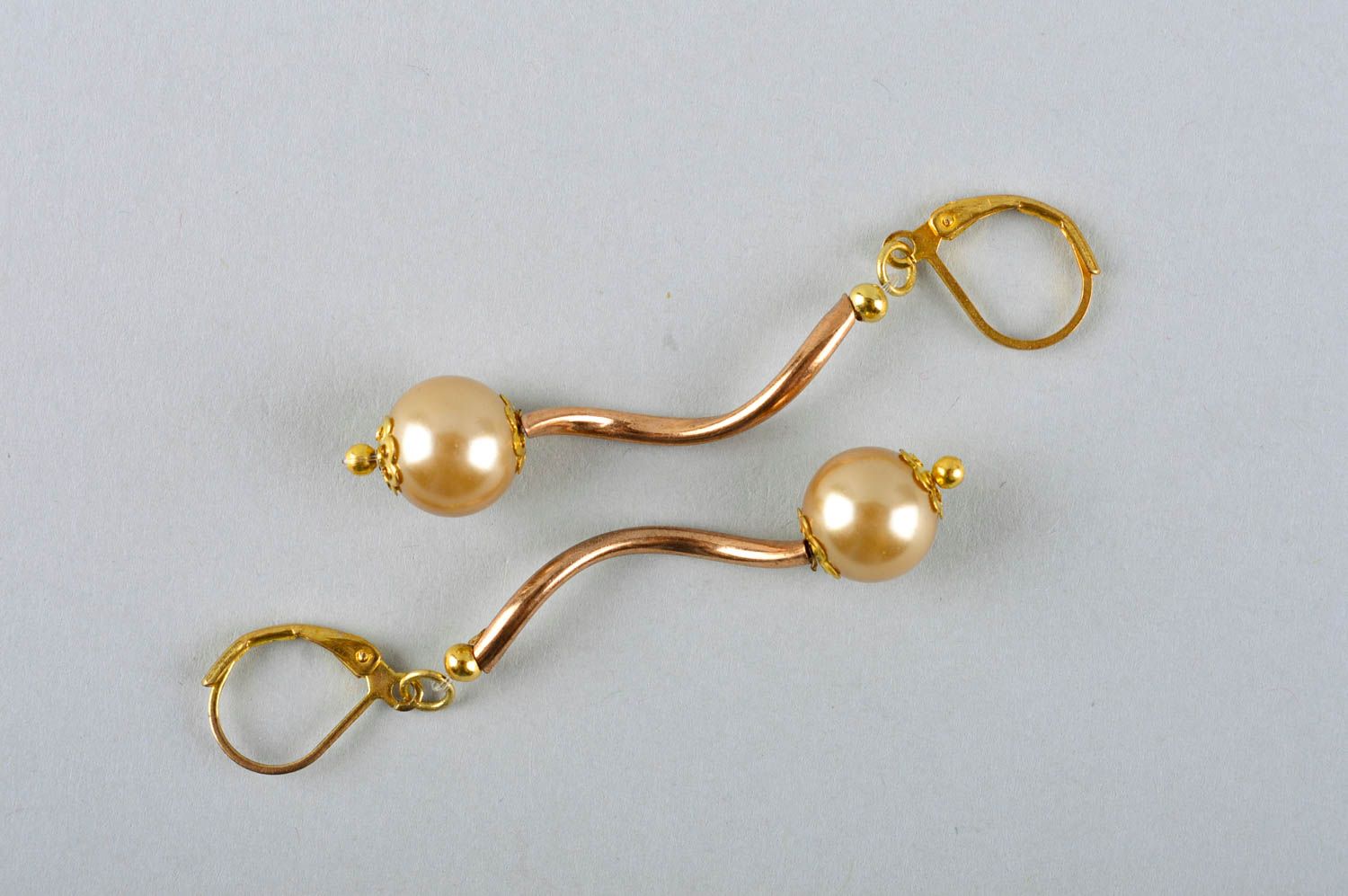 Perlen Ohrringe handmade hochwertiger Modeschmuck Accessoires für Frauen foto 4
