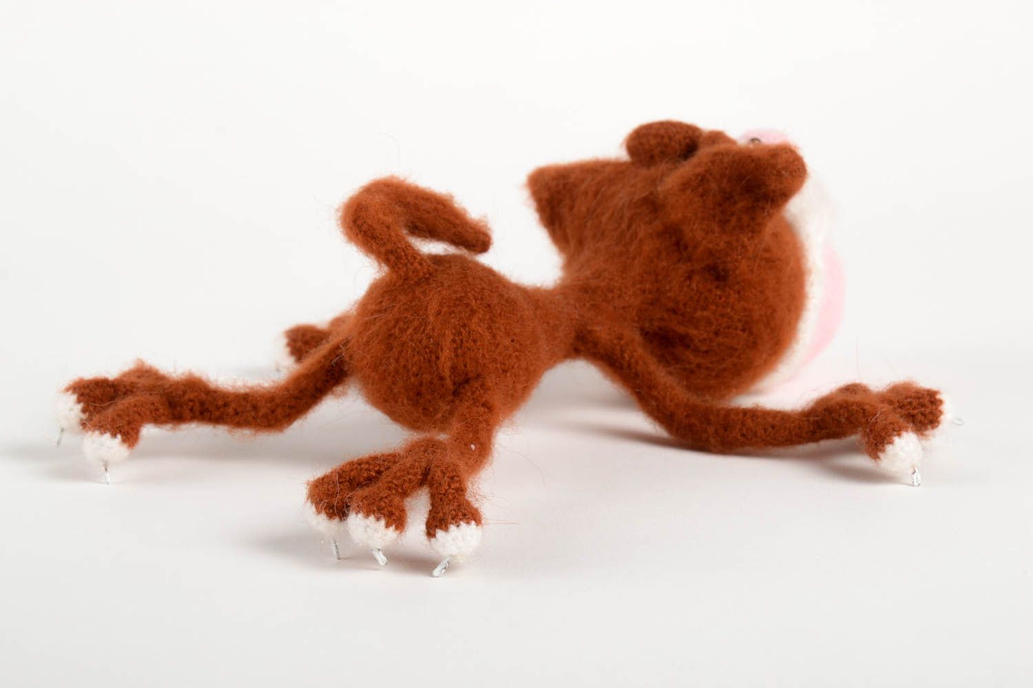 Handmade soft toy animal toy cat toy childrens toys nursery decor gifts for kids photo 4
