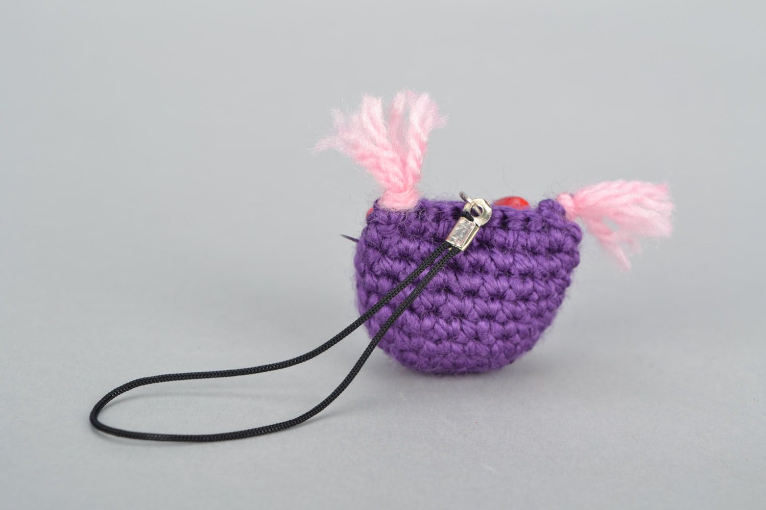 Crochet toy keychain photo 4
