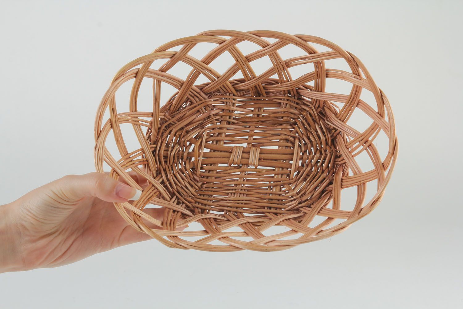 Willow bread basket photo 4