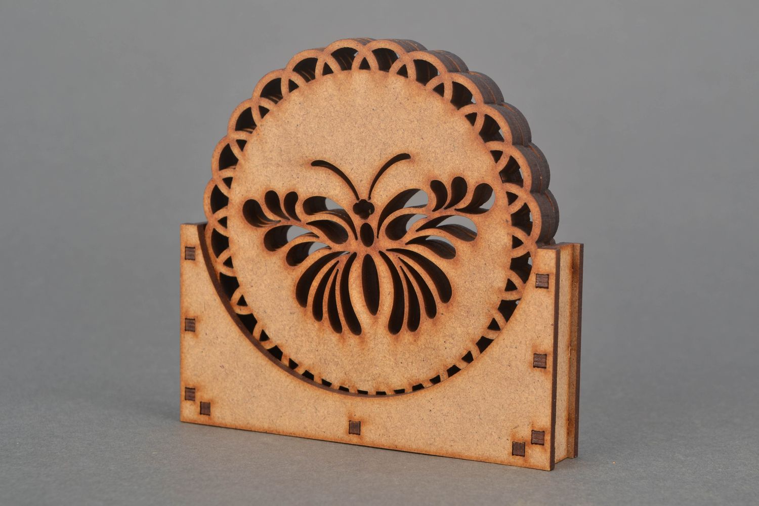 Wooden blank coasters photo 4