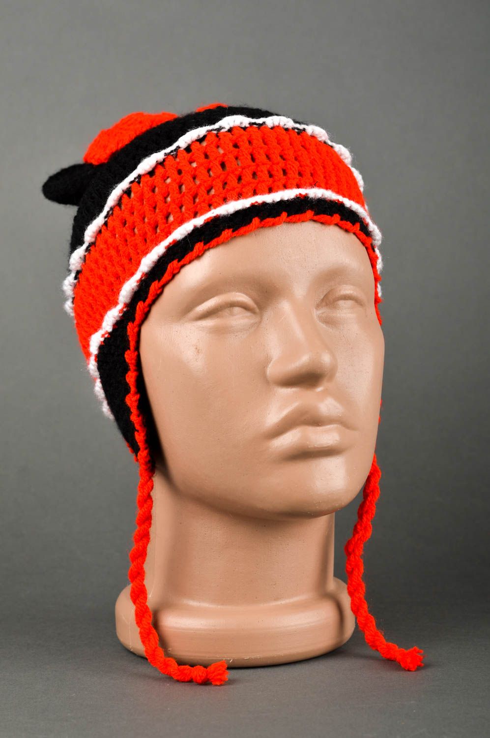 Handmade crochet hat animal hat designer hats for girls gifts for girls photo 2