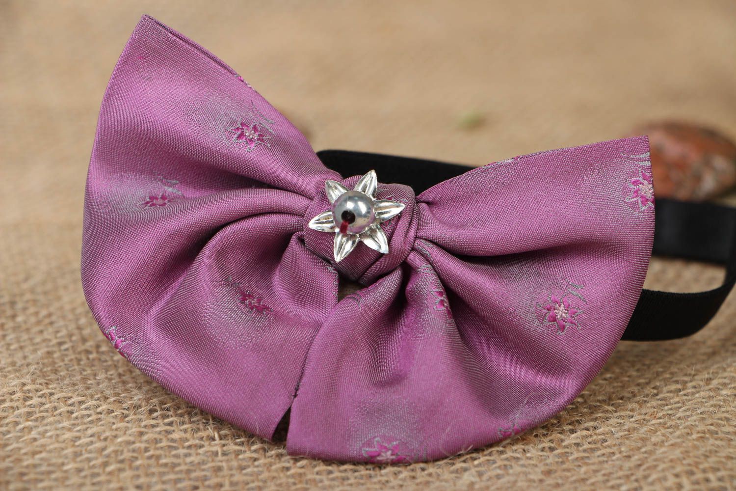 Extravagant bow tie for women photo 5