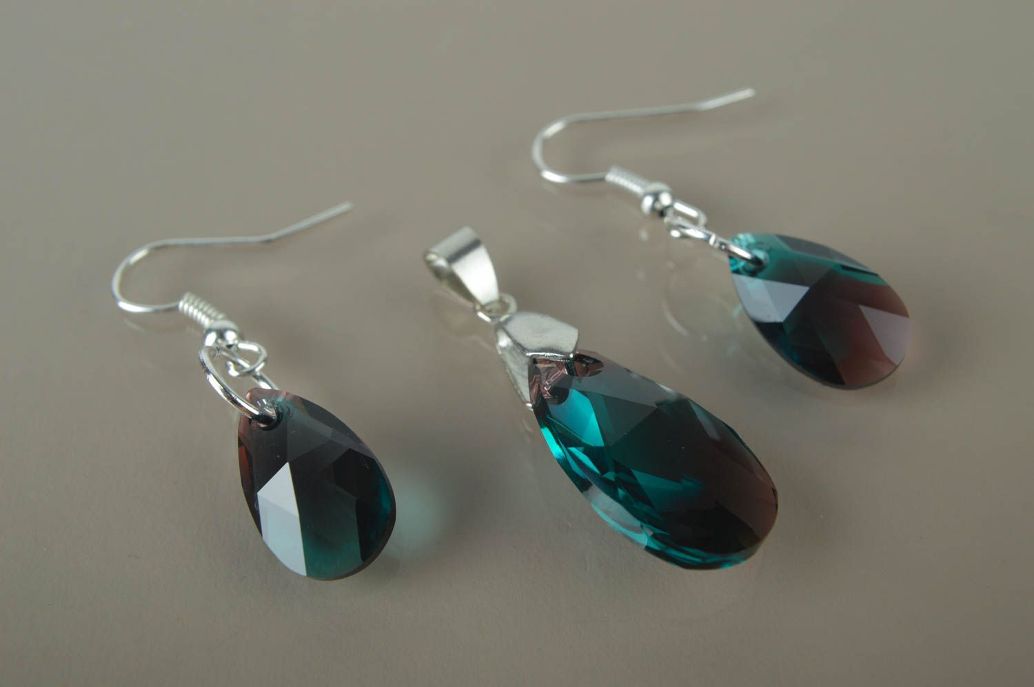 Handmade Ohrringe Geschenk für Mädchen Accessoires für Frauen Halsketten Anhäger foto 3