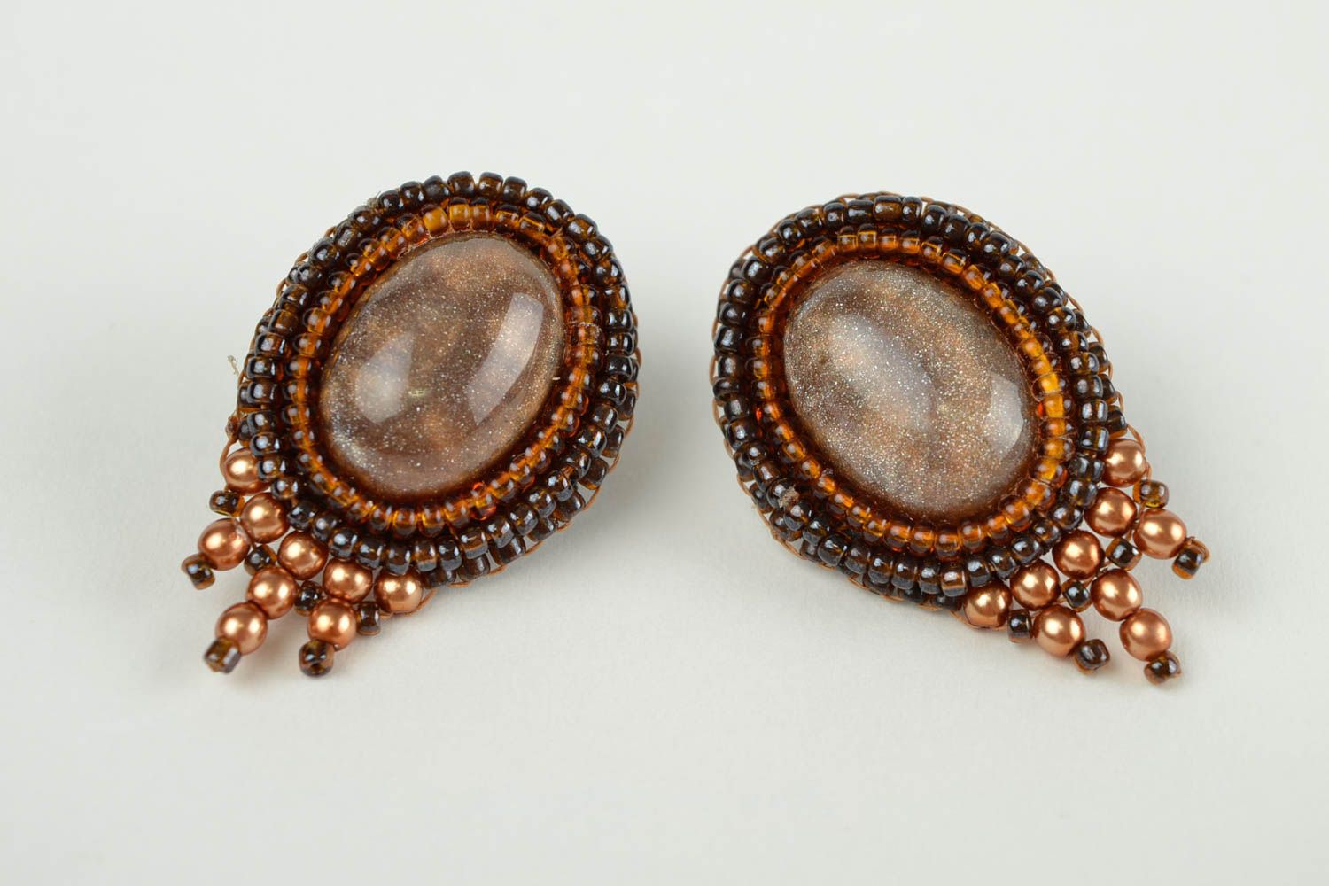 Handmade earrings beaded earrings design jewelry women fashion girl gifts  photo 3
