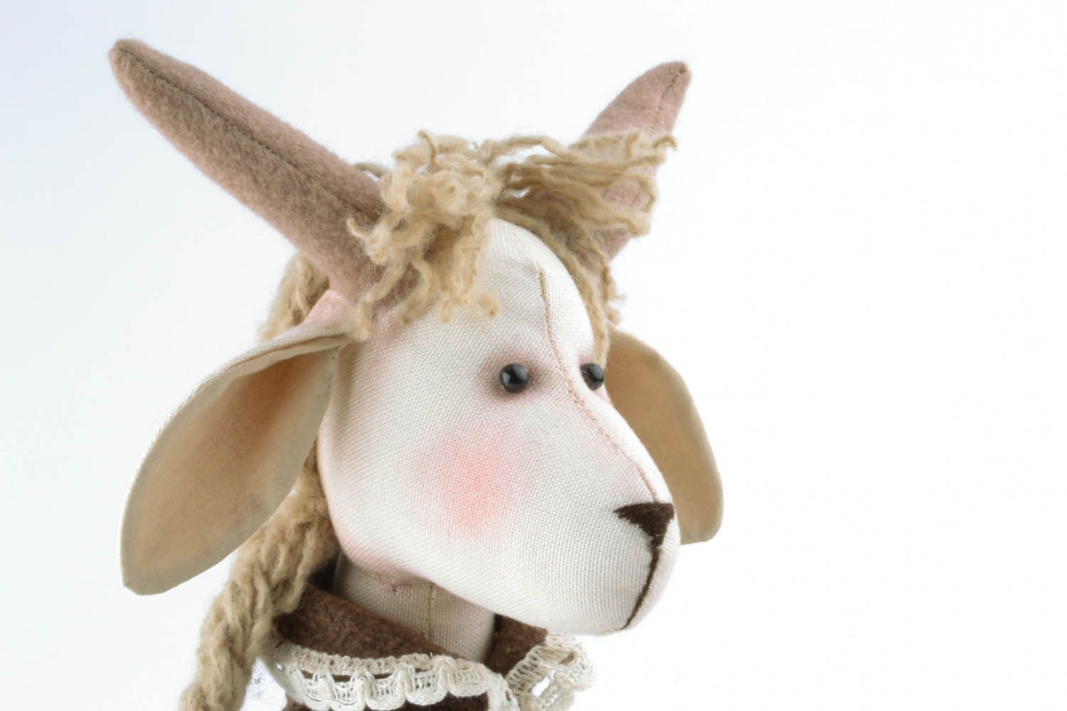 Textile toy Goat photo 2