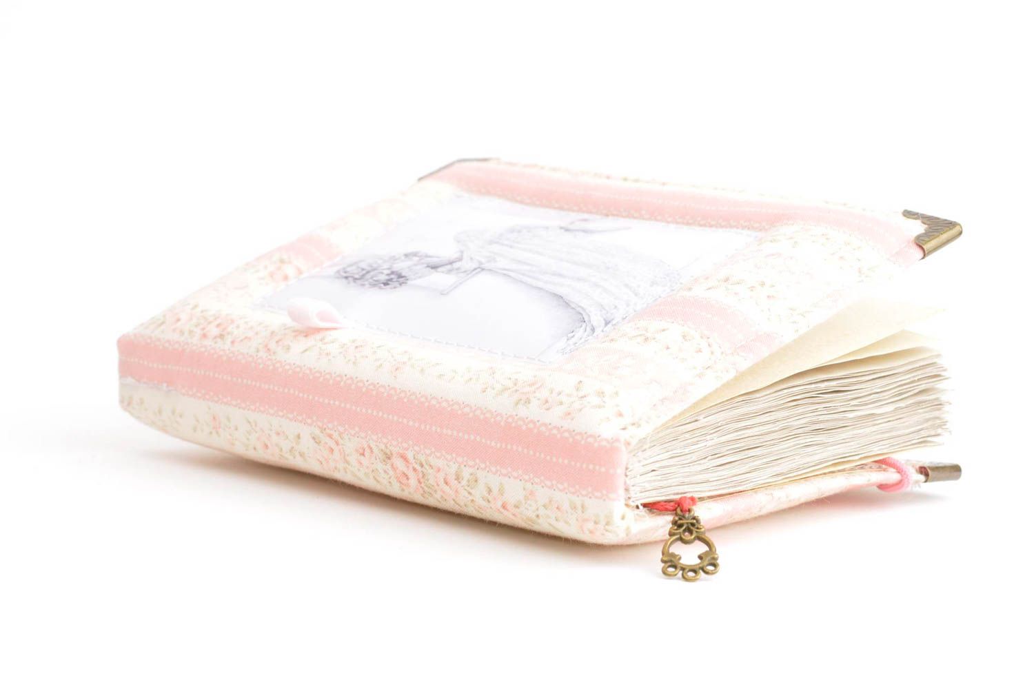 Soft cover notebook handmade notebook for girls designer accessories for girls photo 3