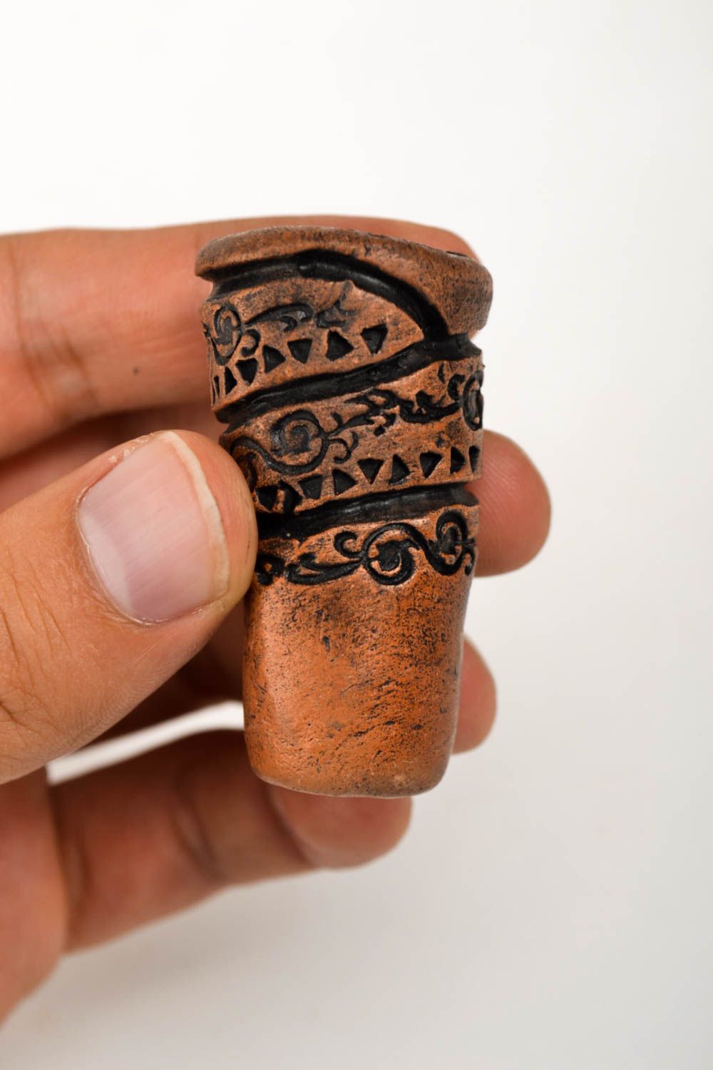 Beste Shisha Keramik handmade Shisha Tonkopf Geschenk Ideen Souvenir aus Keramik foto 2