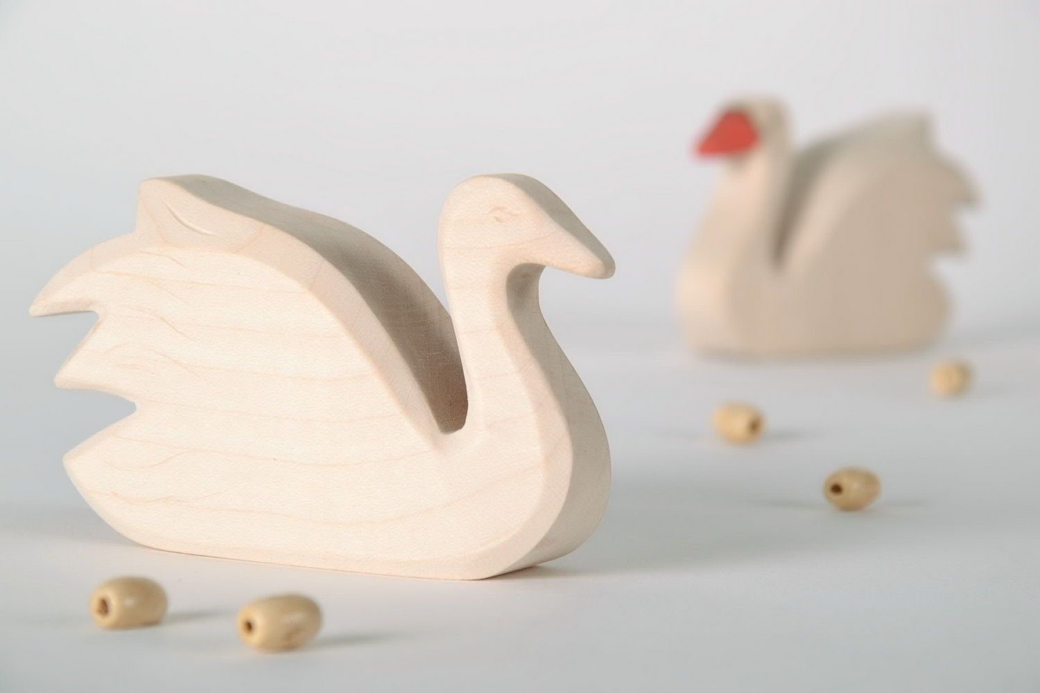 Wooden figurine Swan photo 2