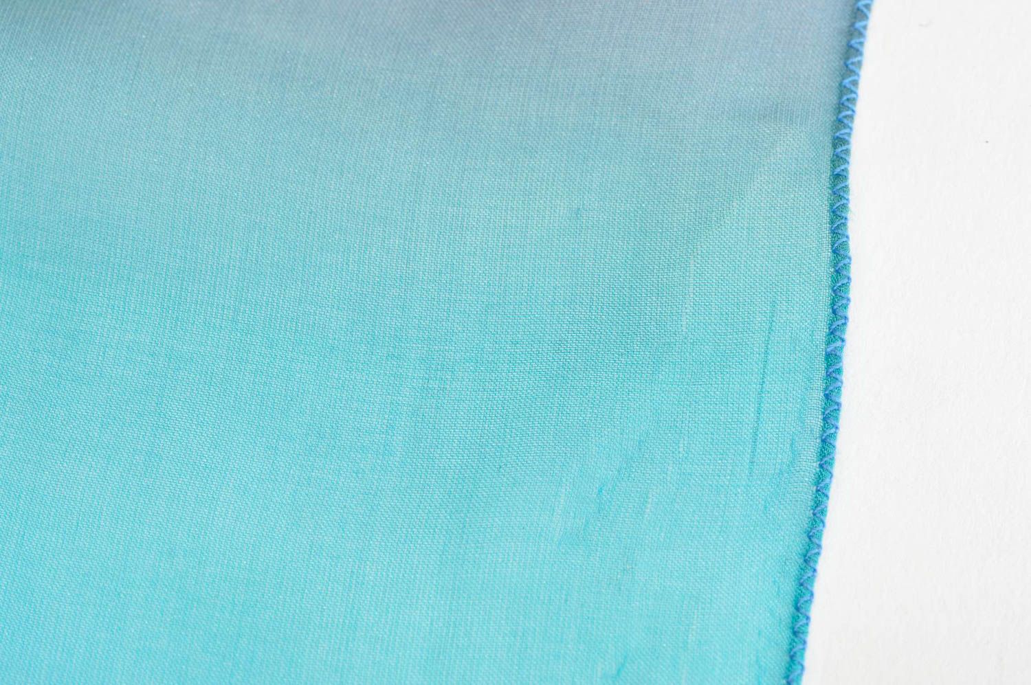 Яркий платок ручной работы платок из шелка оригинальный подарок подруге фото 5