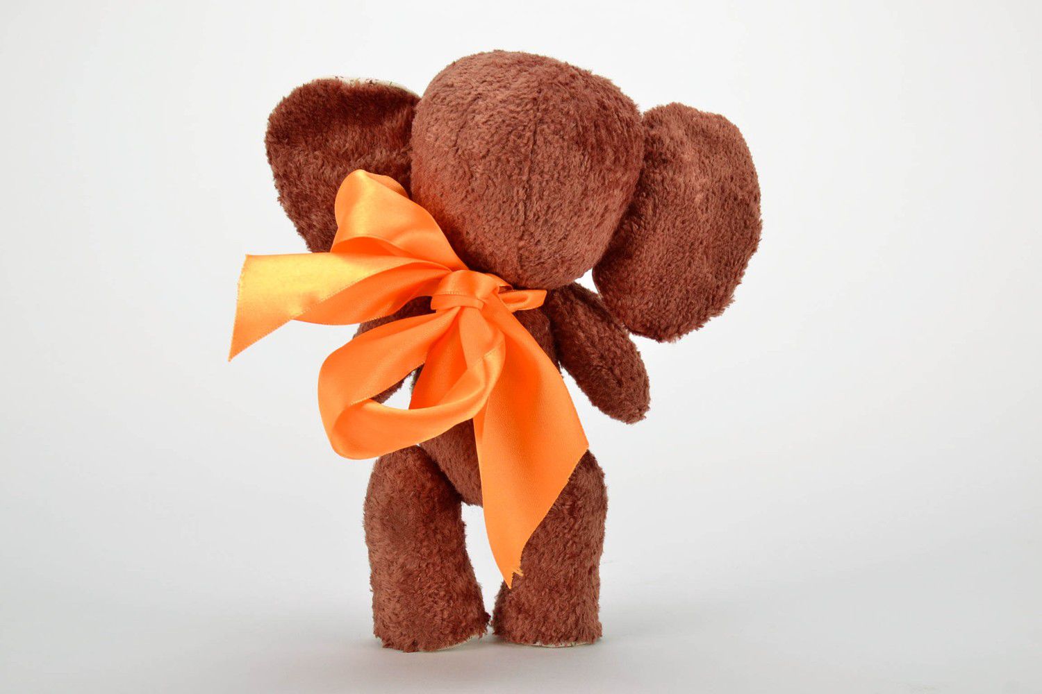 Мягкая игрушка Шоколадный слон фото 2