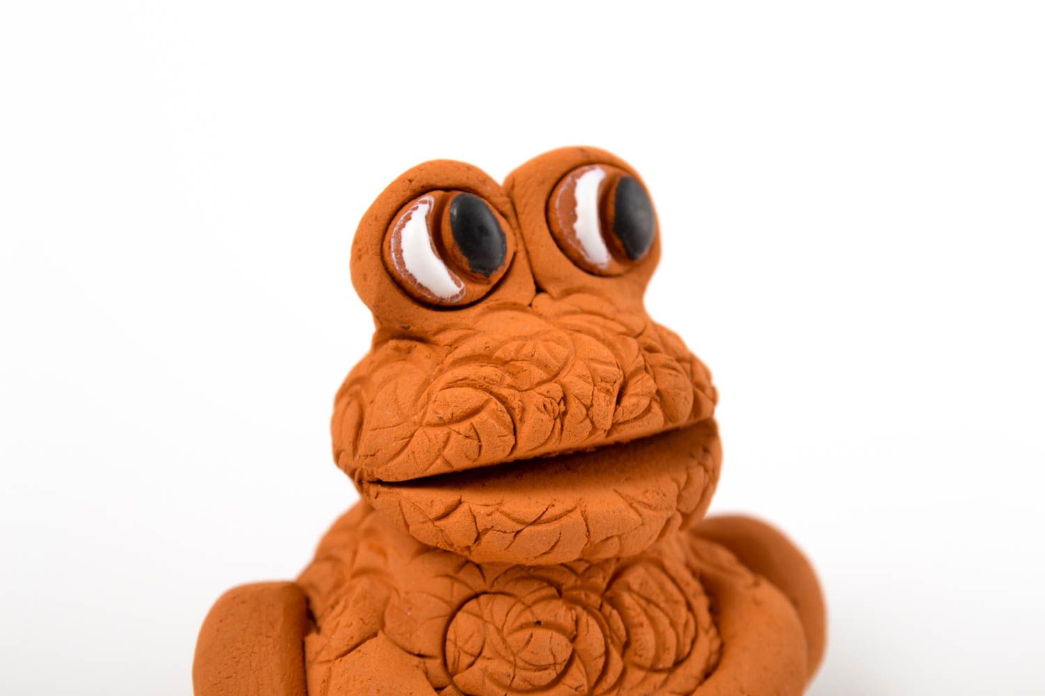 Handmade Deko Frosch Figur ausgefallenes Geschenk Haus Dekoration ungewöhnlich foto 5