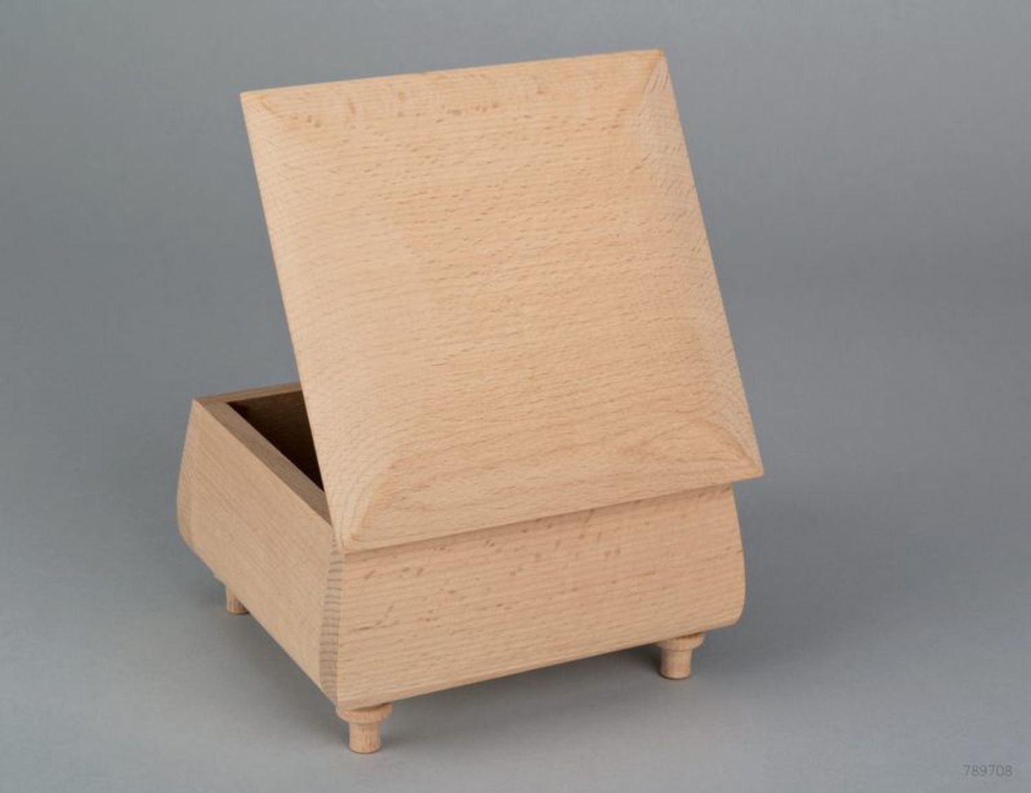 Boîte à décorer en bois pour découpage photo 5