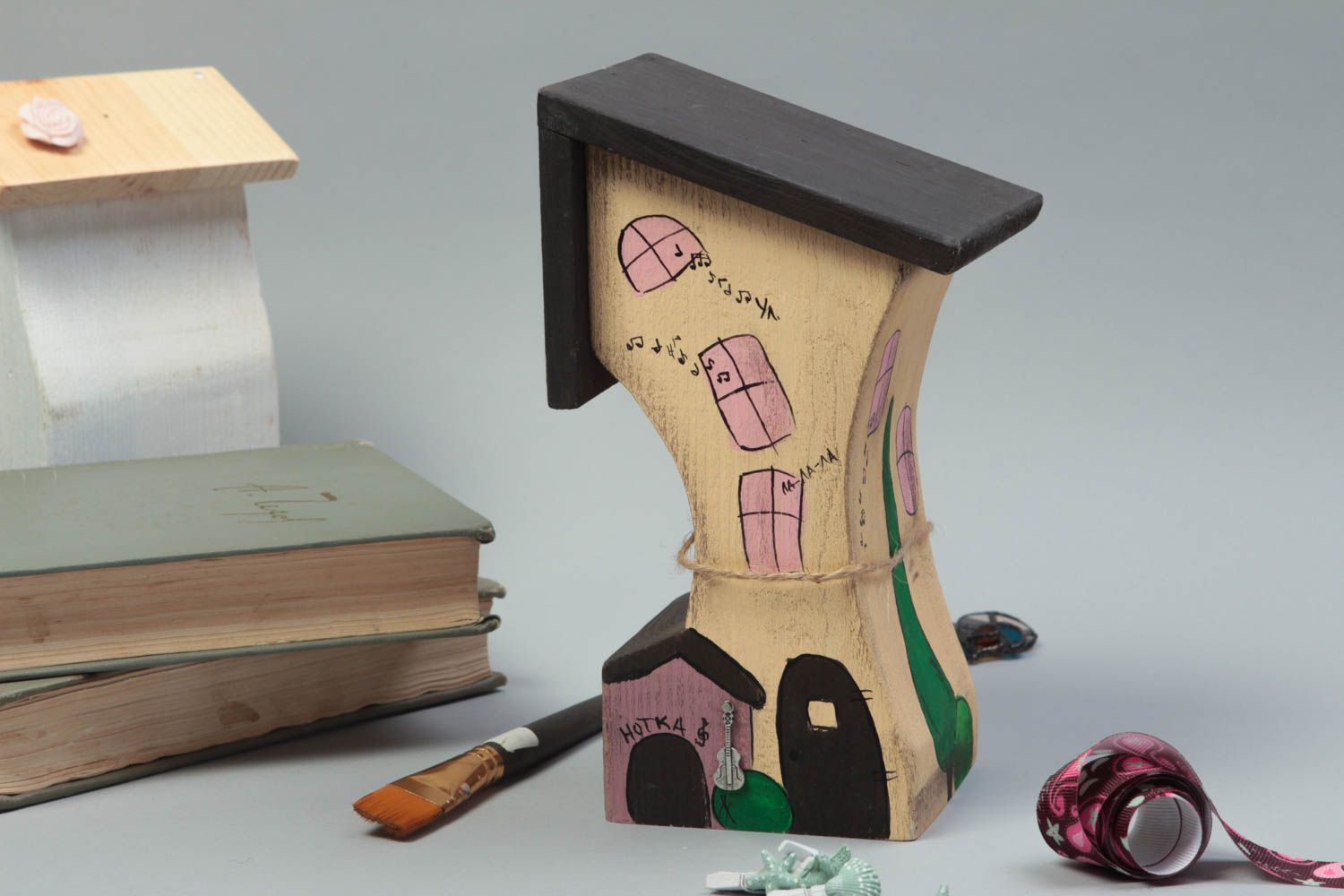 Wood sculpture handmade gifts souvenir ideas wooden toy housewarming gift ideas photo 1