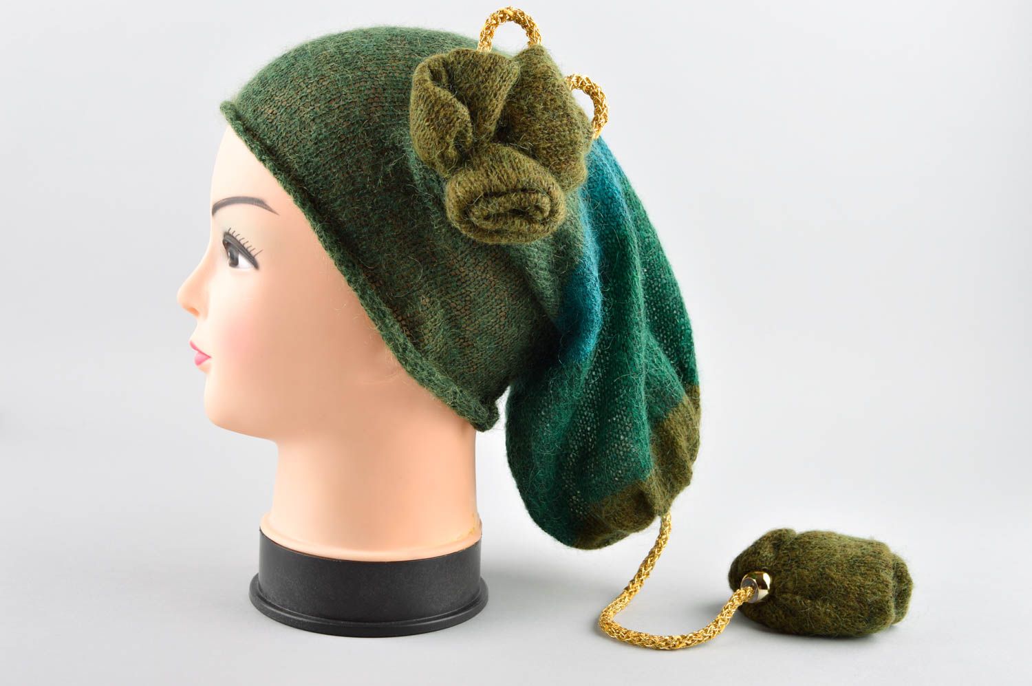 Handmade women hat winter hat winter accessories for girls fashion warm hat photo 2