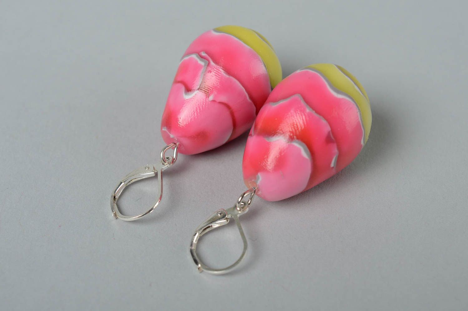 Handmade designer earrings stylish colorful earrings cute accessory for girls photo 3