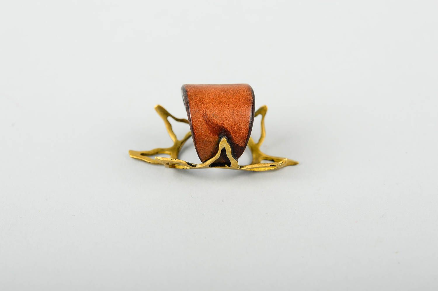 Handgefertigt Ring Damen Designer Accessoire Geschenk Idee ausgefallen foto 4