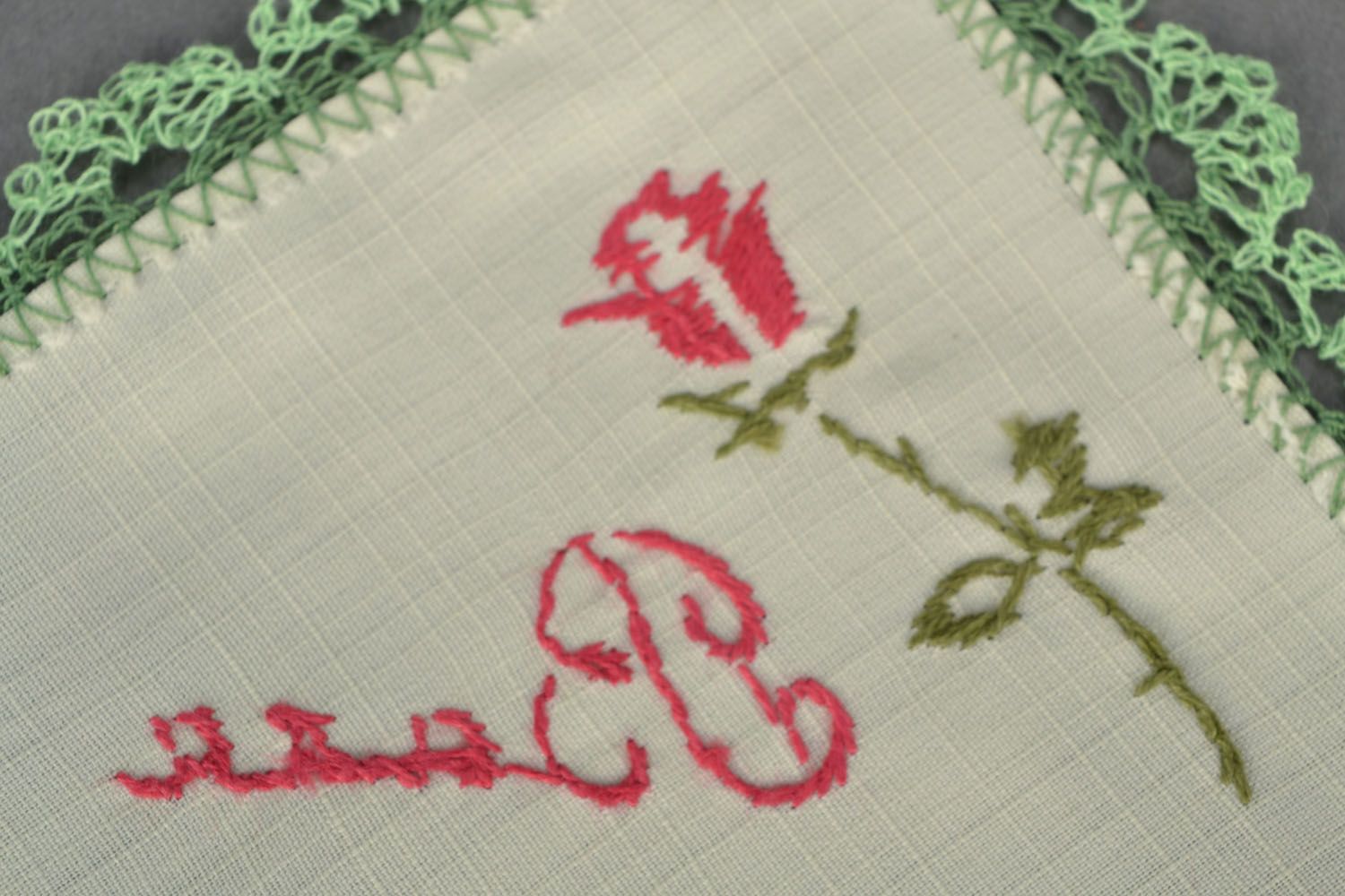 Handmade handkerchief Valya photo 5