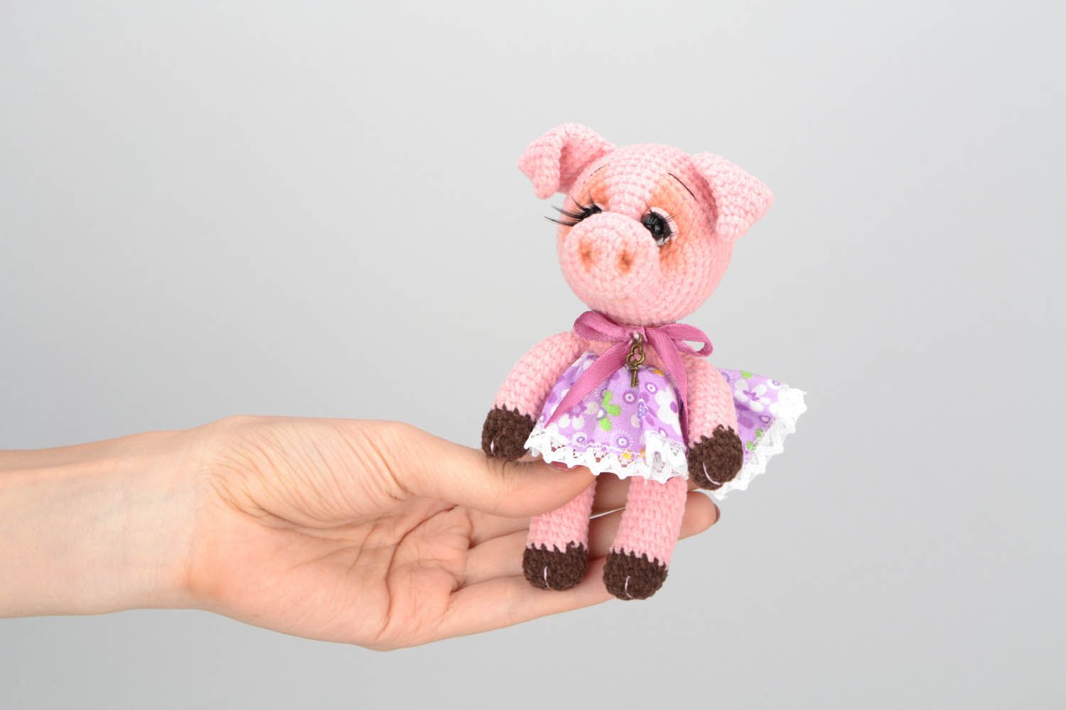 Crochet toy Monyasha Piggy photo 2