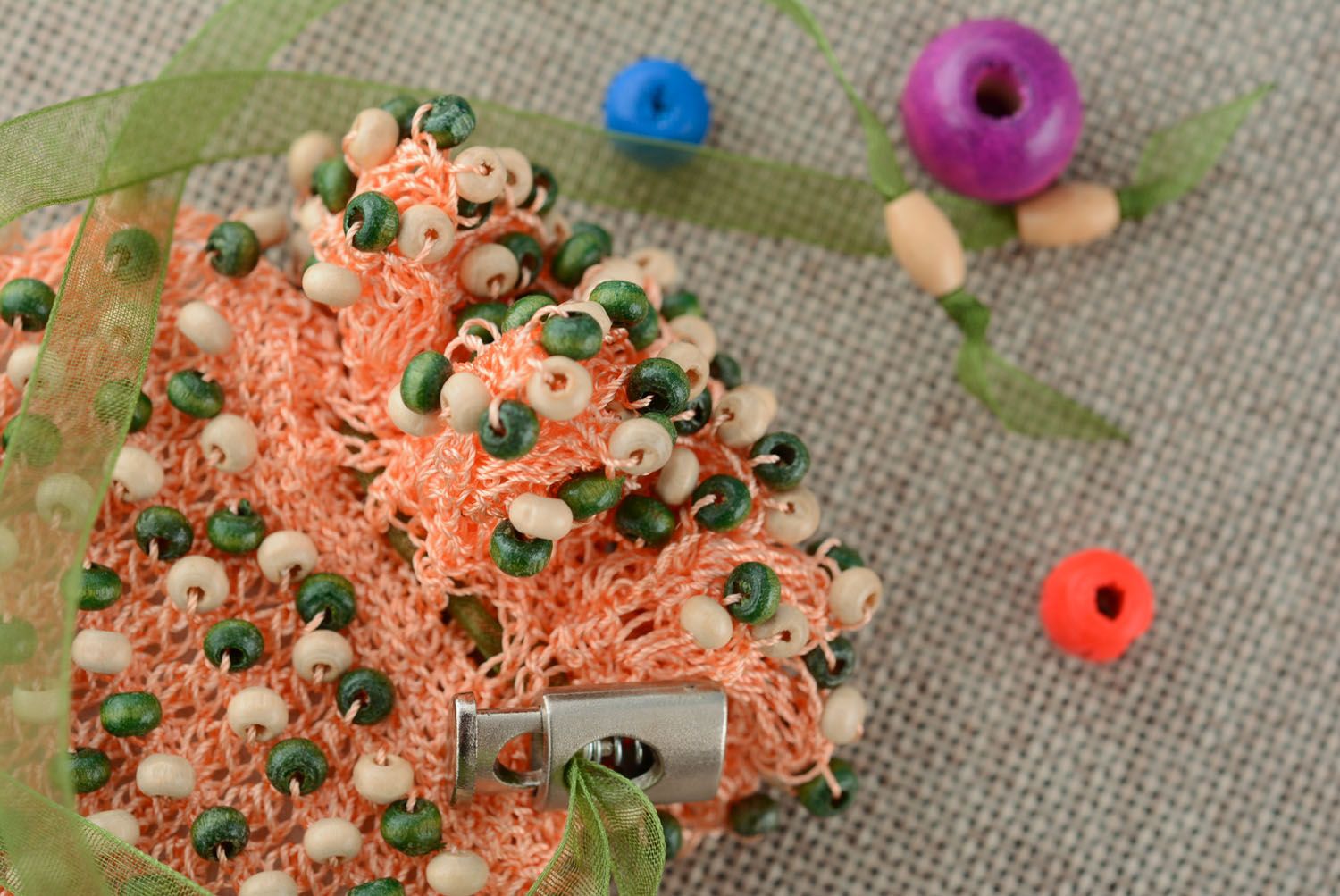 Crochet phone case Fern Flower photo 2