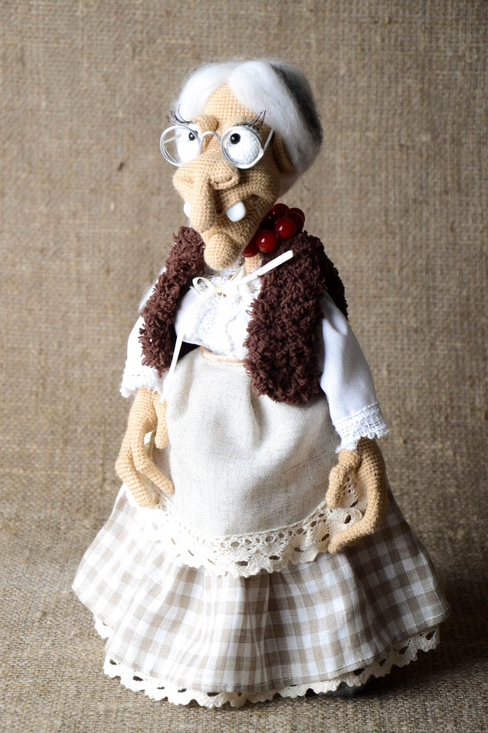 Beautiful handmade fabric toy rag doll collectible dolls decorative use only photo 1