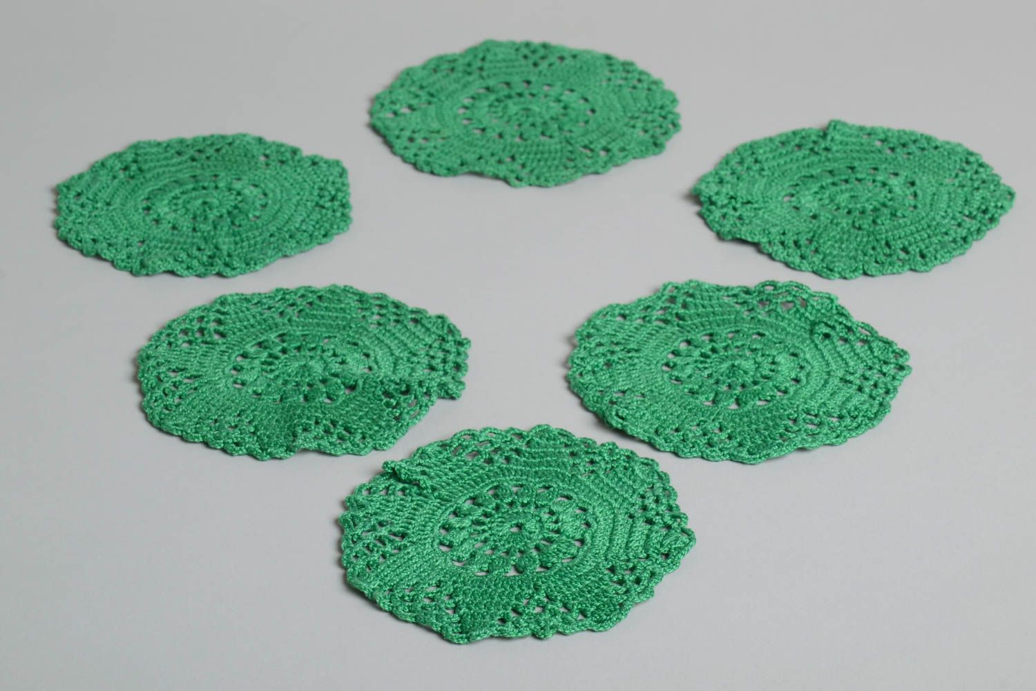 Handmade napkin crocheted openwork napkins table napkin home decor ideas photo 2