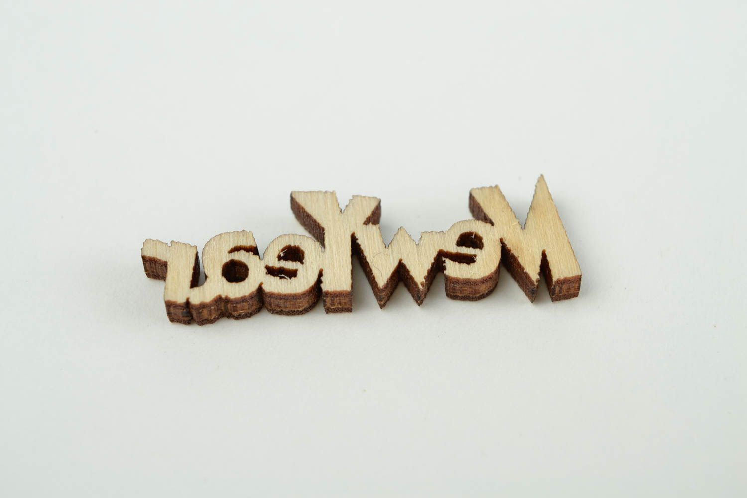 Handgemachte Figur zum Bemalen Holz Rohlinge Miniatur Figur New Year schön foto 5